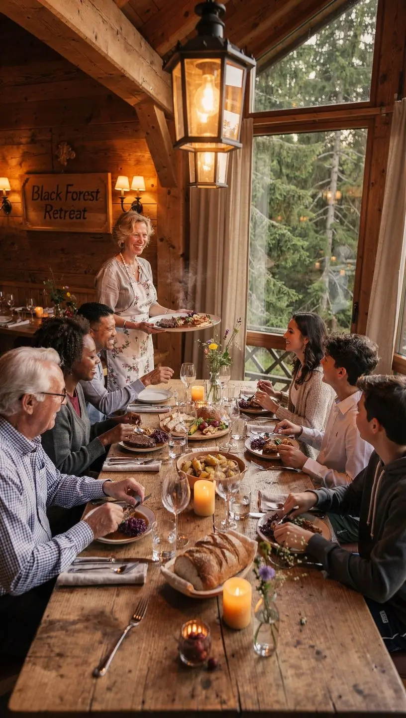 Nahaufnahme von Händen, die Waldboden und Blätter berühren, um Verbundenheit zur Natur zu zeigen